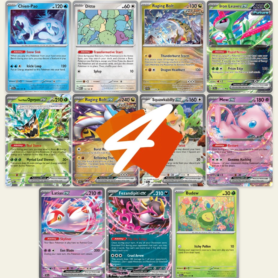 Raging Bolt ex WINS the Japan Championships WITHOUT Noctowl! - (Pokemon TCG Deck List + Matches)